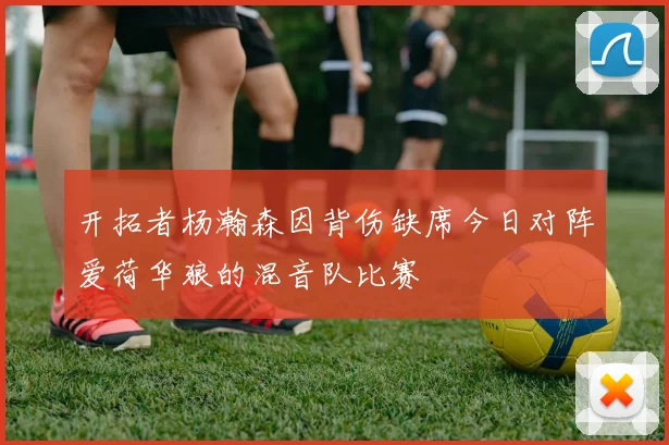 开拓者杨瀚森因背伤缺席今日对阵爱荷华狼的混音队比赛